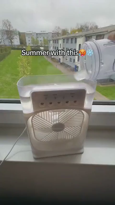 Next Nova 3-in-1 Mini AC & Portable Desktop Air Cooler Fan 🧊